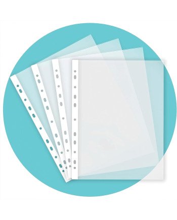 Punched Pockets A4 60 Mic