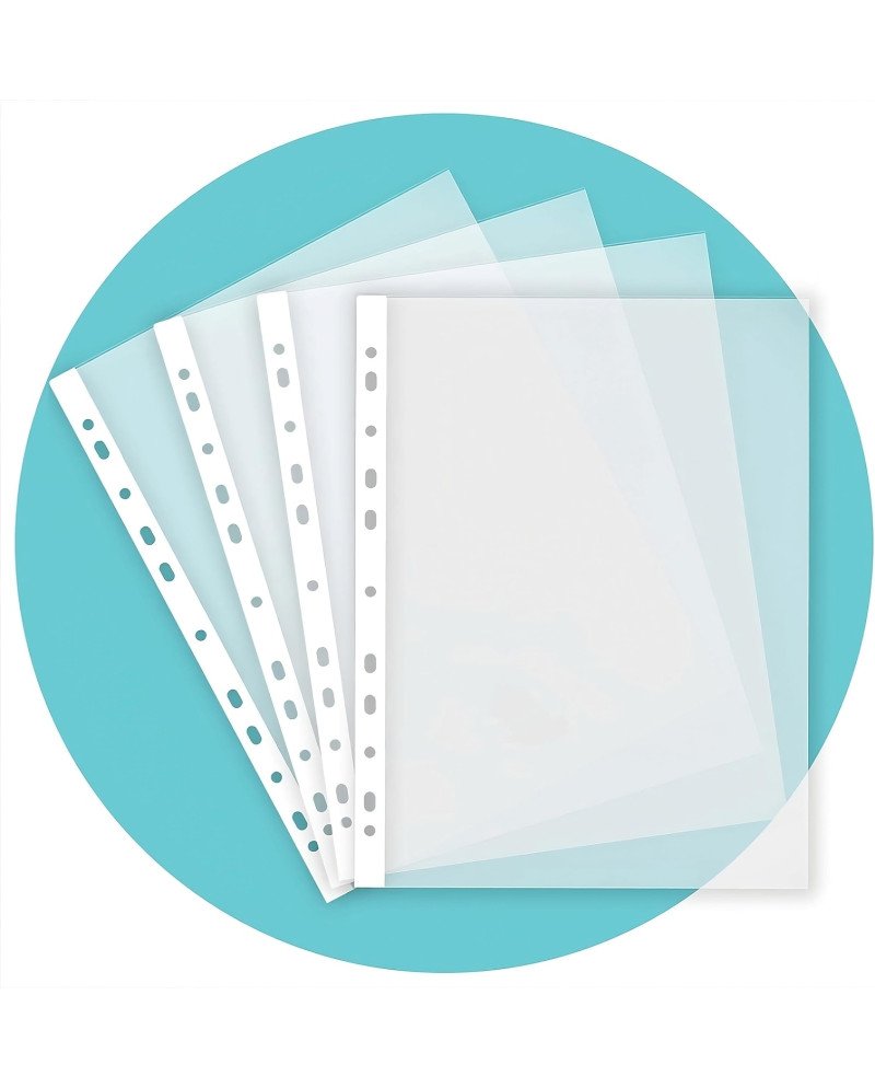 Punched Pockets A4 60 Mic