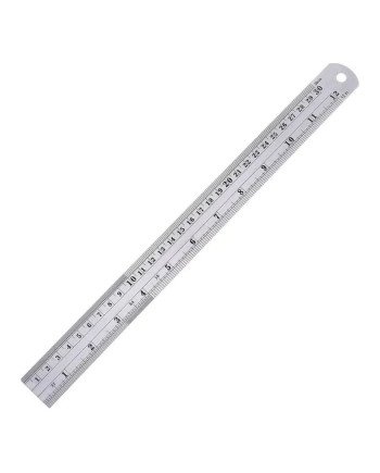 Scale Ruler Steel 30 Cms