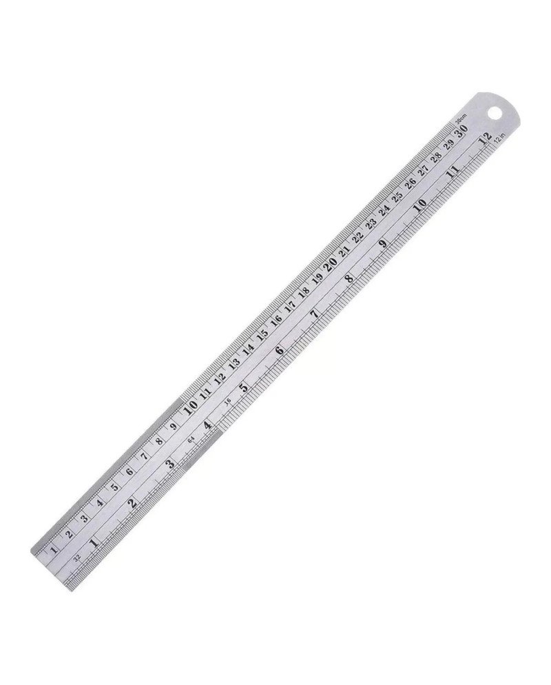 Scale Ruler Steel 30 Cms