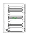 Divider 1-12 Grey