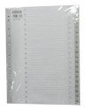 Divider 1-20 Pvc Grey