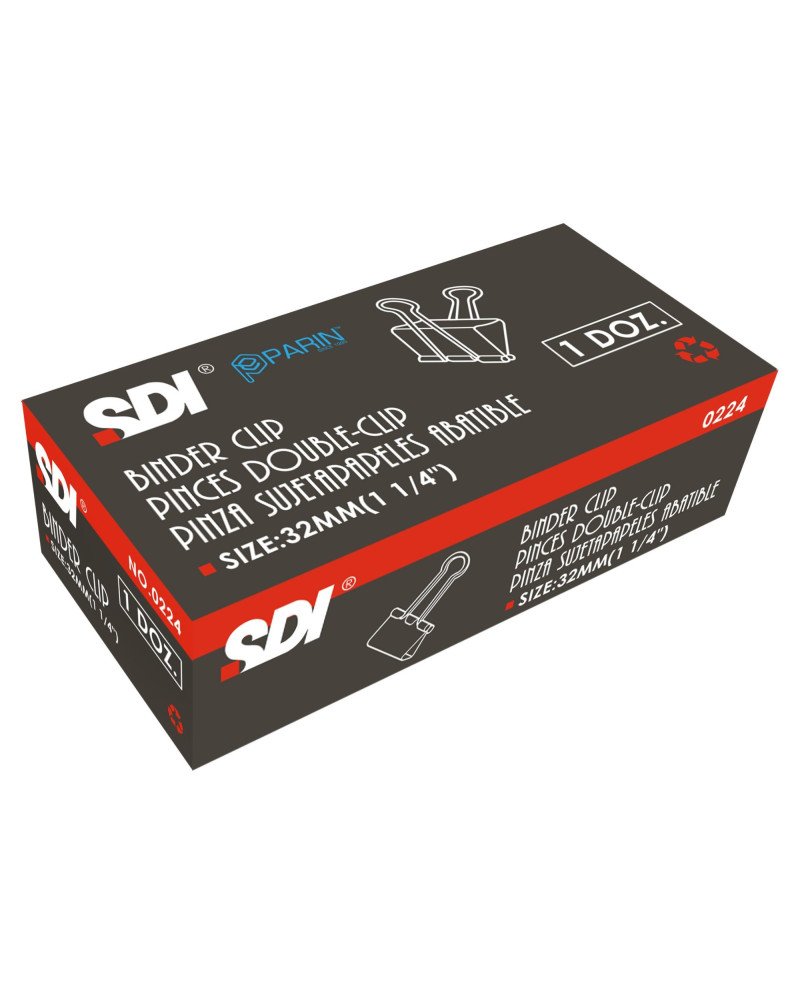 Double Clip / Binder Clip 32mm -  1 1/4"