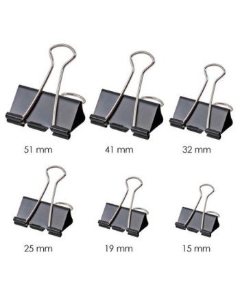 Double Clip / Binder Clip 41mm -  1 1/2"