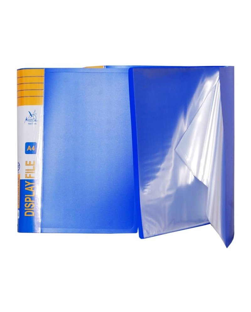 Flat File Plastic Clear View Folder A4